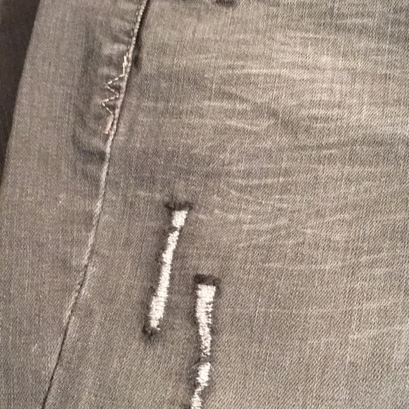 Mossimo supply co grey skinny jeans size 7 - Picture 6 of 16